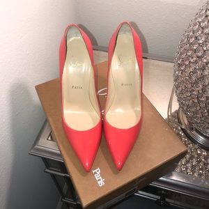 CHRISTIAN LOUBOUTIN SO KATE 120-POPPY 39.5